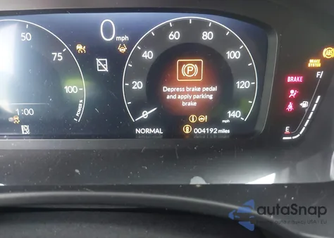 2025 Honda Civic Hybrid Sport/Sport Touring z USA, uszkodzony, nr VIN 2HGFE4F88SH353814